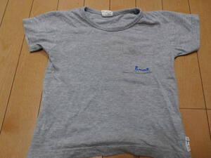 Ｄ）Blue Mart　Tシャツ　110サイズ　タグに名前在り　※ごぼう茶サンプル付き※【同梱：切手で８０円引き】