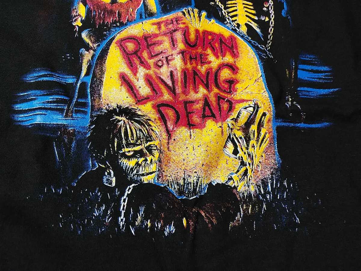 バタリアン Battalion The Return of the Living Dead 映画 長袖Tシャツ 黒L ロンT / ホラー スプラッター ゾンビ バタリアン Battalion The Return of the Living Dead 映画 長袖Tシャツ 黒L ロンT / ホラー スプラッター ゾンビ