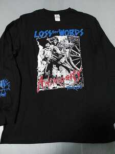 CORROSION OF CONFORMITY 長袖Tシャツ animosity tour'86 黒L ロンT / d.r.i. s.o.d. attitude adjustment slayer metallica