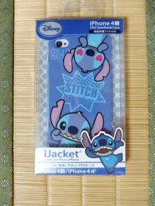 【 新品 】 iPhone4S /4 スティッチ TPUケース PG-IJK577STI