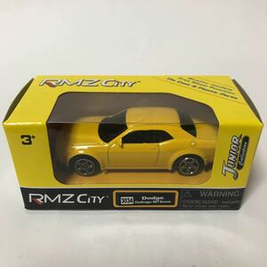 RMZ City ・Dodge Challenger SRT Demon・ダッジ チャレンジャー SRT デーモン ・トミカサイズ 黄 未開封品