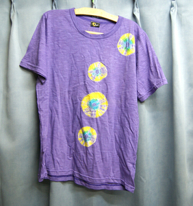 チャイハネ「PMサークルTシャツ」Lサイズ パープル-紫- 新品未使用品 Cayhane T-Shirts Purple