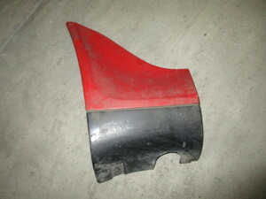 # Porsche 911 964 Carrera 2 side sill cover right red used 96455919601 parts taking equipped side step side skirt Stone guard trim 