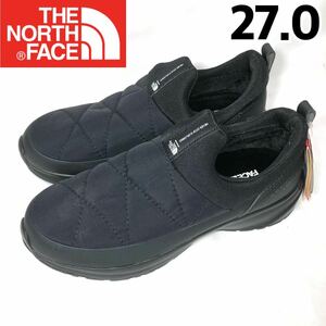 【新品】ザ ノースフェイス スニーカー NS93L71J THE NORTH FACE MULE SLIP ON V-MOTION スリッポン ブラック 黒 27.0