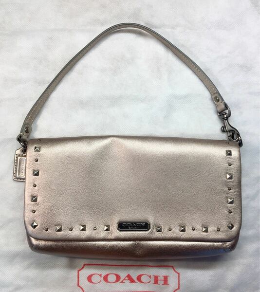 【美品】COACH ショルダー クラッチバッグ