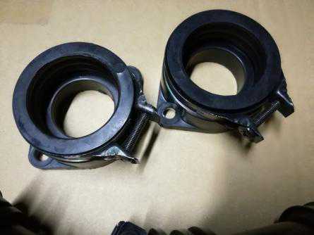 ペイペイHONDA CB250T ホーク CB250N CM250T インシュレーター 純正タイプ 新品 キャブレータ キャブ ジョイント バンド付き