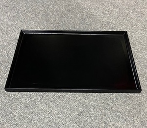  Echizen lacquer ware # Echizen paint . seat serving tray .. none serving tray shaku 0 cloth put on . black [1 customer ]* domestic production * natural tree [ new goods ]