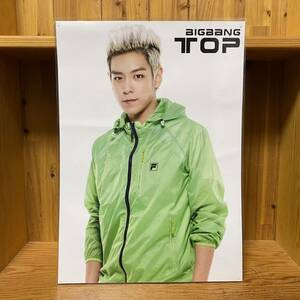 BIGBANG TOP ミニポスター　ラミネート　裏表あり　約42×30センチ