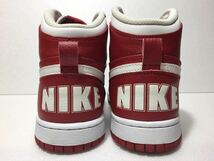 美品!! NIKE ナイキ 336608-610 BIG NIKE HIGH GRED WHITE 赤白 26.5cm us 8.5 ビッグナイキ ハイ / ターミネーター_画像6