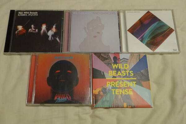 Wild Beasts アルバム全5作セット Limbo, Panto, Two Dancers, Smother, Present Tense, Boy King