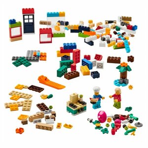 IKEA ブロック 201ピースセット BYGGLEK ミックスカラー 送料￥750!