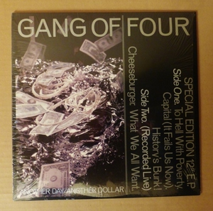 GANG OF FOUR「ANOTHER DAY / ANOTHER DOLLAR」米ORIG [WB横線] シュリンク美品