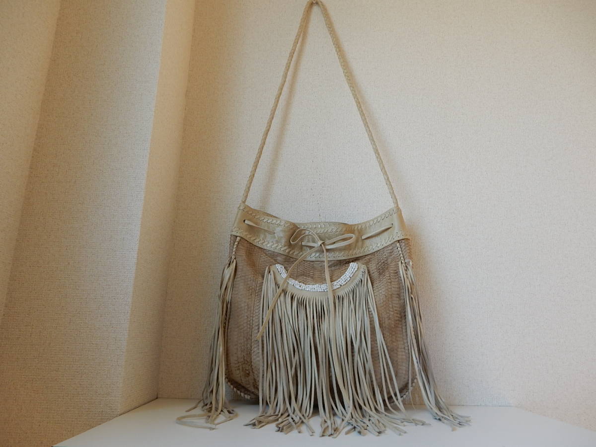 付与 ANGEL JACKSON パイソンレザー 2wayバッグ bathandtile.co.nz