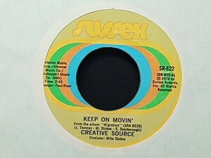 Creative Source - Keep On Movin' / I Just Can't See Myself (Without You)