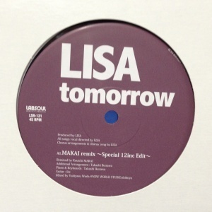 12inchレコード LISA / TOMORROW