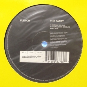 12inchレコード FLETCH / THE PARTY