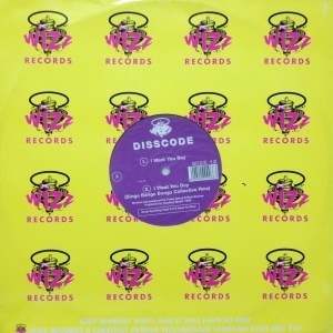 12inchレコード DISSCODE / I WANT YOU BOY (CLEAR)