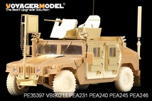 ■ Voyager Model ボイジャーモデル 【希少】 1/35 HUMVEE family bullet-proof door アップグレードセット w/ レジン製防弾ドア PEA35246_画像4