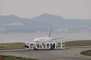 D[ aircraft photograph ]L version 4 sheets Air France B777-200 Kansai airport 