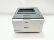 ★動作確認済み 中古レーザープリンタ エプソン EPSON LP-S310N トナー/メンテナンスユニットなし モノクロ 管理519_画像2