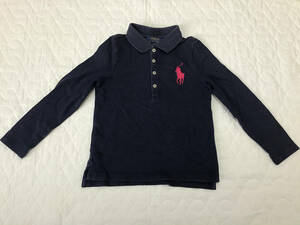 POLO RALPHLAUREN ラルフローレン　長袖ポロシャツ　115cm