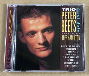 【CD】PETER BEETS／FIRST DATE《輸入盤》ピーター ビーツ《1996年 ピアノトリオ》JEFF HAMILTON