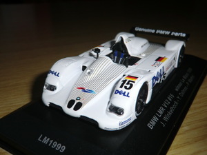 ixo LM 1/43 BMW LMR V12 #15 Win LM 1999 J.Winkelhock /Y.Dalmas/P.Martini