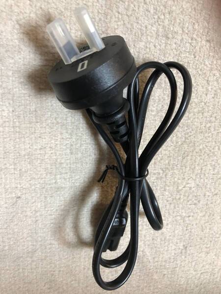電源ケーブル 海外 タイプ O メガネケーブル コンセント 2本セット
