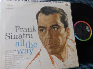 【米ーCapiitol-輸入盤】　FRANK SINATRA・フランク・シナトラ・All The Way・1957年～６０年のシングル盤を集めた盤