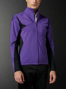  new goods regular price 23100 DESCENTE GOLF stretch jersey jacket XO purple black Descente men's Golf MOTION3D letter pack post service possible 