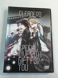 中古DVD『cleanero special live 2011　～Gift for you～』　120分。２枚組。全16曲収録。歌詞カード付属。同梱可能。即決。