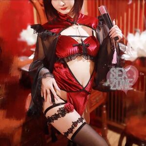 セクシー下着 コスプレ セクシーみこふく 超可愛いランジェリーセット
