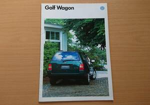 * Volkswagen * Golf Wagon Golf Wagon 1995 year 10 month catalog * prompt decision price *