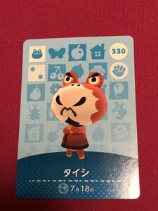  Animal Crossing amiibo card Thai si