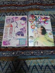 進撃の巨人 同人誌 21冊セット 刺傷 キズナツキ じゃこてん 文月ナナ 坂崎春 他 リヴァイ エレン エルヴィン