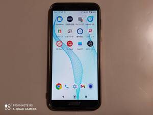 SHARP AQUOS sense2 SHV43 ブラック au