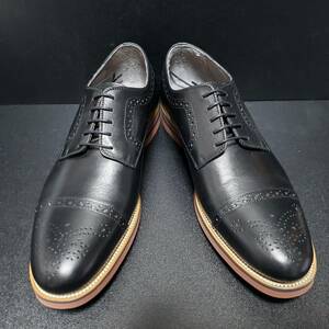 ポリーニ（POLLINI） イタリア製革靴 黒 EU42