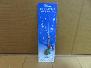  super lovely.. Disney. masterpiece! little * mermaid Ariel charm strap unused beautiful goods 