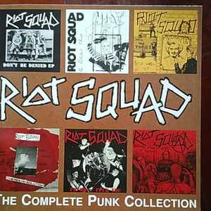 RIOT SQUAD/The complete punk collection　レコード