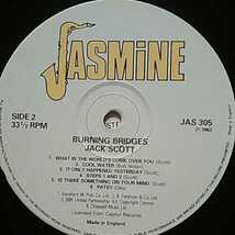 JACK SCOTT/Burning bridges　レコード_画像4