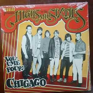 V.A HIGH IN TBE MID SIXTIES PEBBLES VOL.4 CHICAGO record shield 