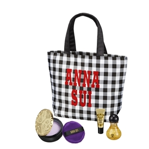 新品★ANNA SUI アナ スイ NEW YEAR キット♪ルース パウダー♪化粧水♪化粧下地♪オリジナル ミニ トートバッグ★限定品