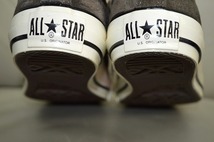 新品未使用 converse コンバース SUEDE ALL STAR US OX スエード オールスター 1CL709 Charcoal チャコール US4 23センチ 送料無料_画像4