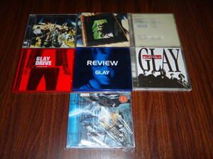 GLAY CD7 pieces set gray consumption tax none postage 520 jpy 