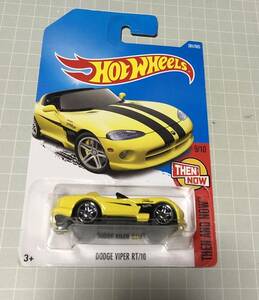 激レア・Hot Wheels DODGE VIPER RT/10 イエロー　コンパーチブル