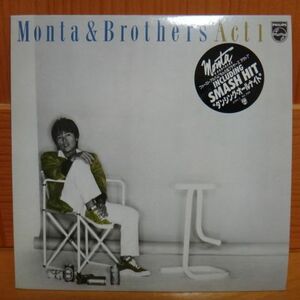 もんた＆ブラザーズ/Monta&Brothers Act1　ダンシング・オールナイト　LP