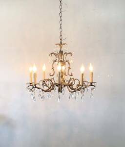  France antique 19c Antique Chandelier chandelier lamp light store furniture 