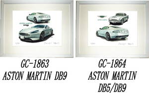 GC-1863 ASTONMARTIN DB9*GC-1864 Aston Martin DB5/DB9 limitation version .300 part autograph autograph have frame settled * author flat right .. hope number . please choose 