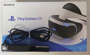 動作品 北米版 PlayStationVR CUH-ZVR1 PlayStation Camera付 CUH-ZEY1J 箱説あり