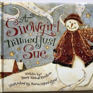 洋書 絵本■ARTBOOK_OUTLET■K2-025★送料無料 新品 スノーガール なまえはスー ハードカバー 絶版 トールデザイン参考に